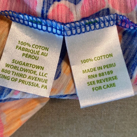 NWOT Lilly Pulitzer Gigi Tank Top in Catch and Release Print - XS - Picture 10 of 13